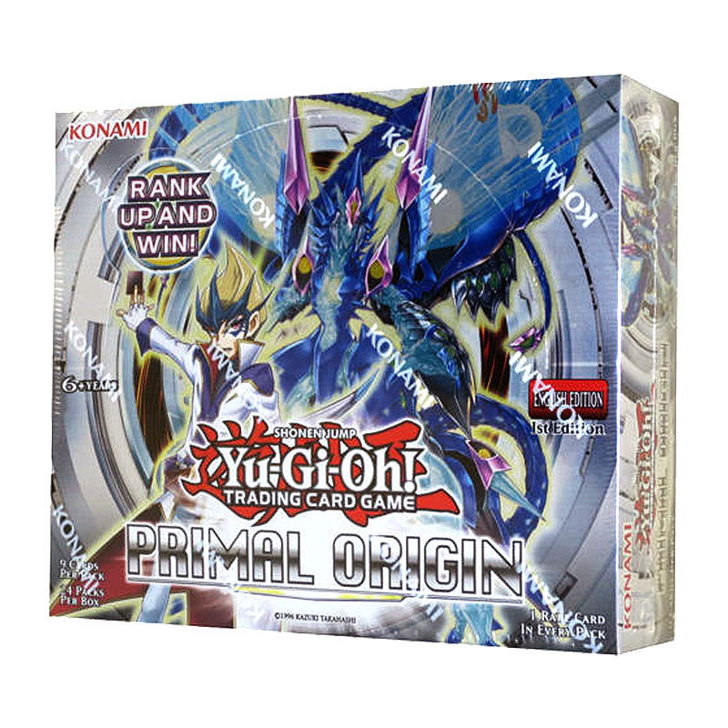 Yugioh Primal Origin Prio St Edition Booster Box Pack